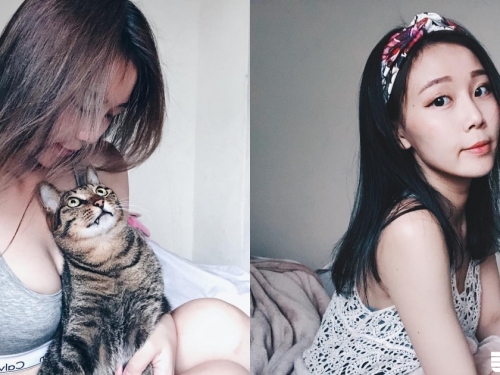 頹廢知性少女？「變態仙女」頹廢強風格女體展現，慵懶隨性意外的有點兇啊...