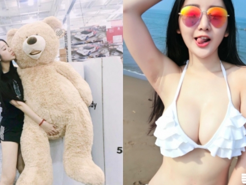 COSTCO驚見豪放女客人？原來「氣質正妹」不小心手放錯位置 ，現場上演「賣場激情SOD」！