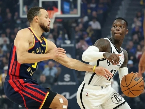 NBA》柯瑞神準外線無用 勇士18分領先遭「背靠背」籃網翻盤