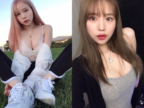 爆乳DJ「mochi」沙灘解放渾圓核彈乳　低胸視角炸出「深邃人字溝」畫面瞬間乳香四溢