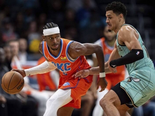 NBA》SGA、威廉斯領軍擊敗黃蜂 雷霆豪奪10連勝穩坐西部龍頭