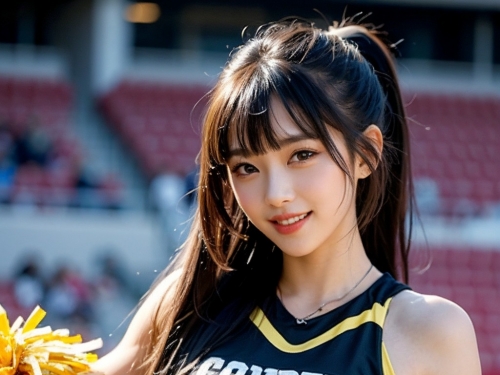 A woman who loves sports