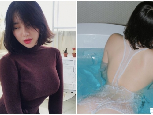 豪放妹子「白嫩Body乳量滿滿」！年輕胴體誘惑讓人受不了...