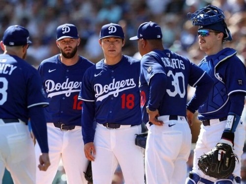 MLB》山本由伸2K無失分、金慧成選保送 道奇春訓熱身賽首戰遭打爆