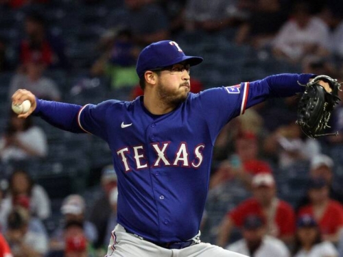 MLB》丹寧7局好投、9局上背靠背開轟 遊騎兵完封天使坐穩美西龍頭