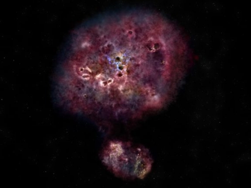 大爆炸後不到 10 億年，再發現充滿塵埃的星系系統