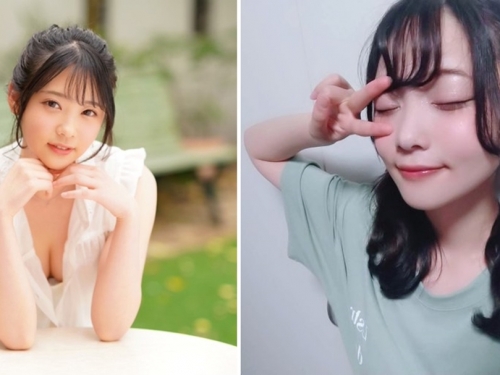 一片大尺寫真偶像下海！　豐滿美少女「二葉繪麻」AV出道！