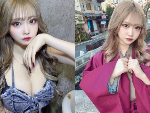 美豔小隻馬「其實是隱乳系」，解放美胸「畫面超白嫩」！