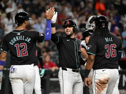 MLB》響尾蛇打爆洛磯豪奪6連勝 道奇分區王座面臨2隊衝擊