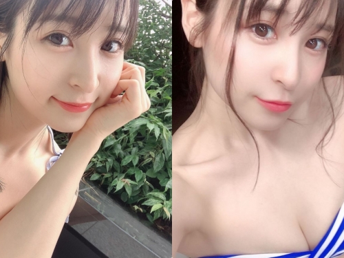 3個月瘦10公斤！「健身E奶小隻馬」臉蛋好甜，「超長深溝視角」有夠挑逗！