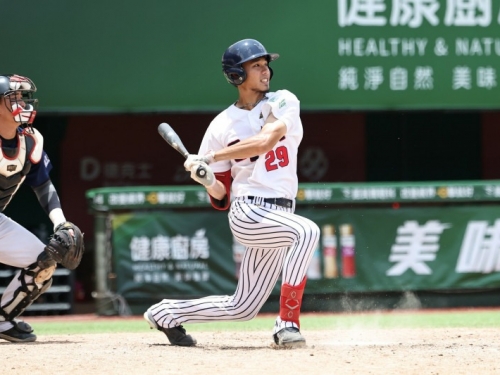中職》童琮輝之子童堉誠 測試會演出完全打擊