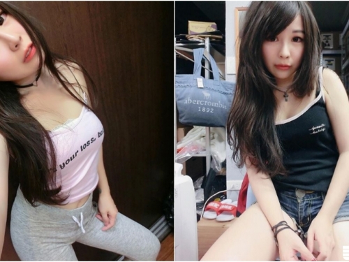 超萌「娃娃臉辣媽」試穿新褲好緊繃，「身材曲線」藏不住露出來啦！