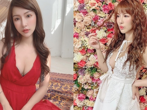 巨乳玫瑰出現啦！「Nancy韓智恩」爆乳洋裝好百變，花團錦簇比不上「她的胸脯」！