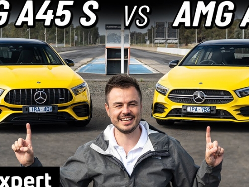 [影] AMG A35 和 A45 S 差很大？直接兩台互尬你就知加碼76萬值不值！