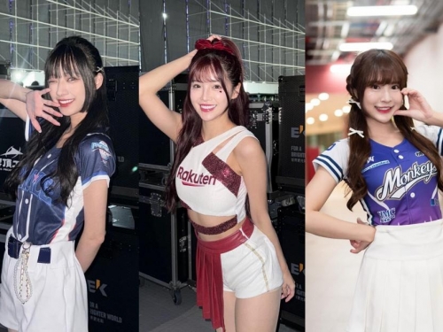 中職》「樂天女孩」登國慶晚會跳應援舞 菲菲站C位