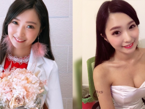 超甜白衣小天使！火辣妹子「蕎翎Sarah」的傲人上圍，讓司機們只想停車來掛號！