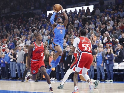 NBA》13連勝破隊史紀錄！「SGA」砍29分率雷霆逆轉擊敗快艇