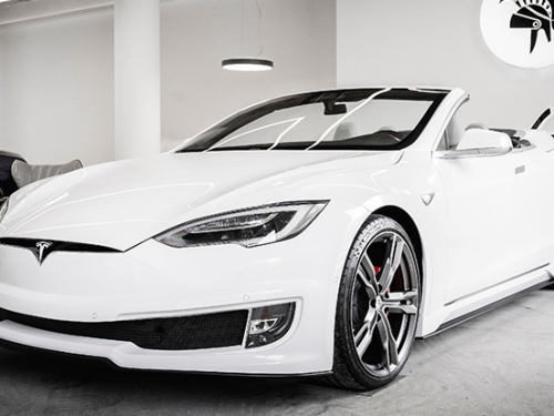 特斯拉敞篷GT跑車！義大利改裝廠 ARES Design 打造雙門敞篷 Tesla Model S
