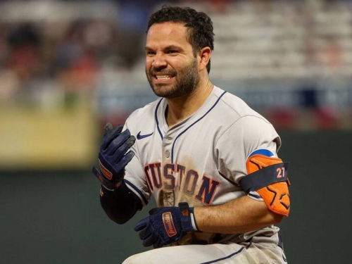MLB》太空人明星二壘手遭觸身球打中左手 宣布缺席今年明星賽