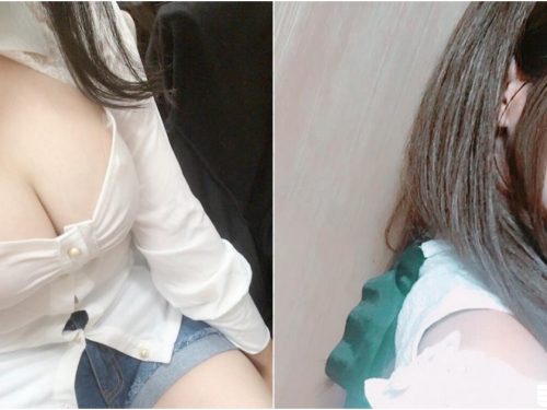 小姐姐放福利！「飽滿雪乳」撐開襯衫快爆啦！鏡頭往上臉蛋也好正啊！