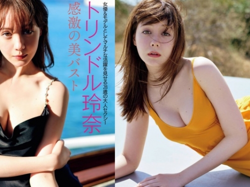 168 cm 德日混血女神「特林德爾·玲奈」曬新寫真！雪乳＋長腿收割百萬粉