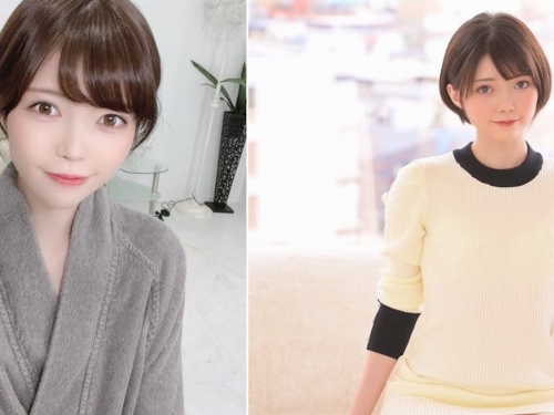 骨感纖細！　AA罩杯數學美少女「瀬戸內唯」AV出道！嬌喊「請用我來尻尻吧！」！