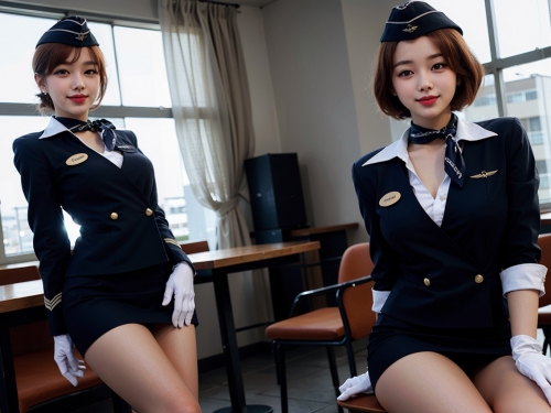 ★Patreon★ Pyramid_Airline Stewardess_1/2