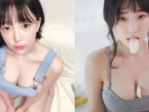 口渴來喝 E 杯！韓國色氣尤物「姜仁卿」巨乳包不住...IG 滿滿邪惡視角任人看
