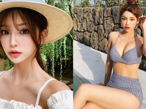 十萬伏特的魅力！電眼辣模「車宥珍」美體大解放！「事業線、小蠻腰」噴性感
