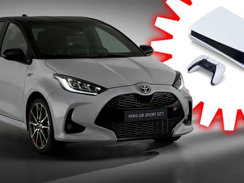 賣「運動鴨」就送PS5！西班牙推出「Yaris GR Sport＋PS5+跑車浪漫旅7」超爽同捆包