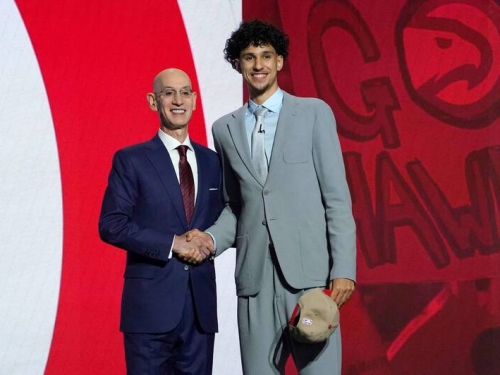 NBA選秀》2024年狀元出爐！ 老鷹指名法國19歲前鋒里薩謝