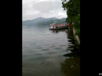 四川眉山天空驚現雲海奇觀 疑似「飛碟」