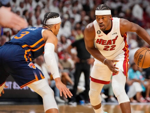 NBA季後賽》敬禮！熱火「士官長」第一節超鬼神 美媒點出狂紀錄