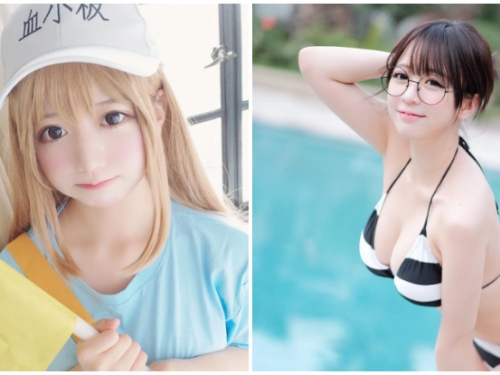 這樣的血小板我可以！「爆乳正妹」Cos今夏最夯角色，血管裡也可以這麼精采！