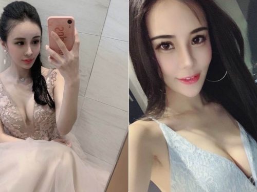 正妹瑄妹兒「大深V禮服火辣誘惑」，搶眼深溝看不到盡頭了！