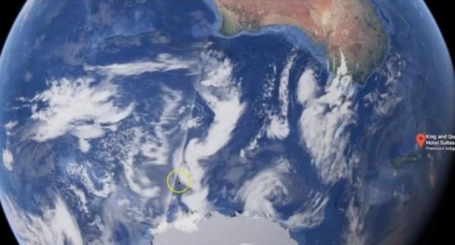 天空出現神秘“線雲”，從南極貫穿至澳大利亞，引全世界網友擔心