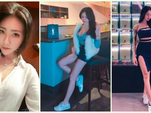 極品！餐廳驚見「爆乳美胸正妹」身材有夠犯規！超邪惡的「白皙美腿」讓人看醉了…