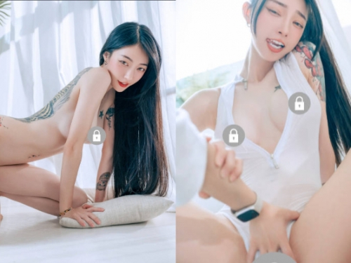 淘氣女同事「飄飄」玩水太開心，「白虎現形」慘遭魔爪襲擊！
