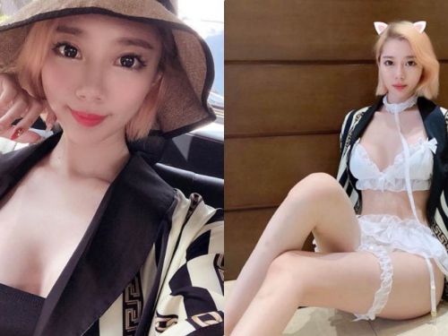 爆乳高挑妹「就愛對你使壞」，在家穿睡衣挑逗「想被調教」！