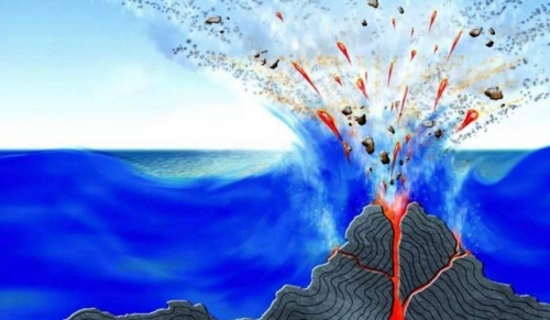 印度洋海底火山噴發，地震儀顯示情況不太妙，海底到底發生了啥？