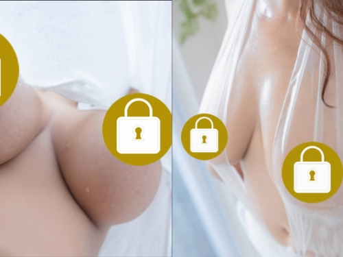 巨乳妹妹「小玥兒」難耐酷暑流香汗，「美乳濕貼」連師傅也想修理！