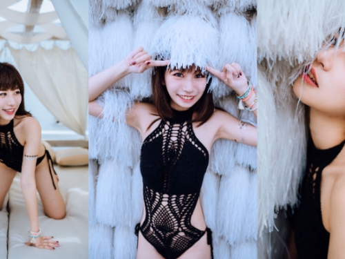 超完美身材！白皙美腿、纖細腰身「音樂正妹」辣到螢幕著火！