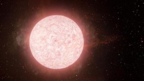 天文學家捕捉到紅巨星爆炸過渡到超新星的全過程