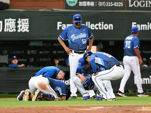 中職》陳真驚悚臉部觸身球送醫急診 富邦球團回報傷情