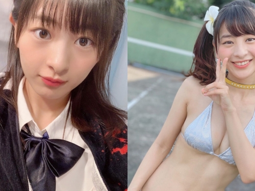 144公分超迷你小隻馬！稚嫩外表下有「飽滿深溝」，清純臉蛋要讓人融化！