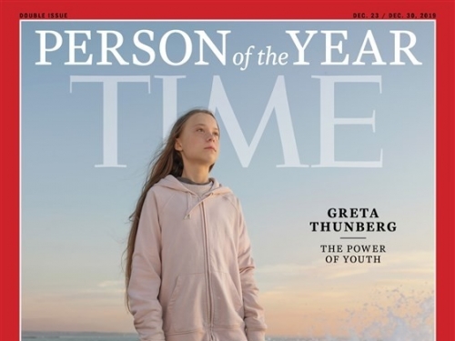時代雜誌年度風雲人物揭曉：瑞典環保少女桑伯格