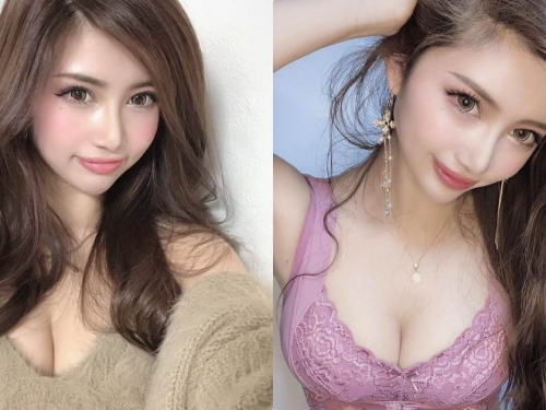 正妹老闆娘「示範內衣尺度好辣」，渾圓車頭燈看了好暈喔！