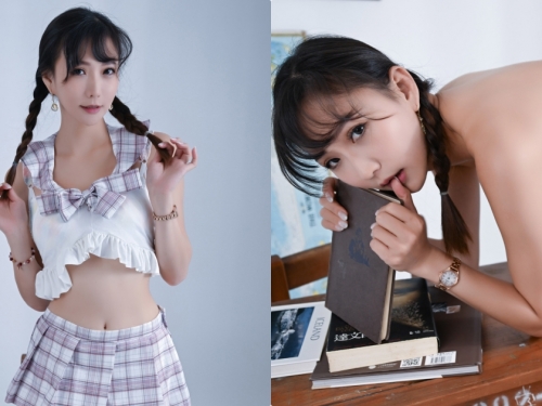 長腿班花「米歐Mio」在畢業前滿足同學渴望，一個接一個連環炮！