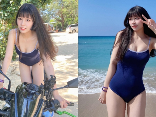 菜鳥護理師「意文」是追風少女　騎重機的英姿性感又帥氣