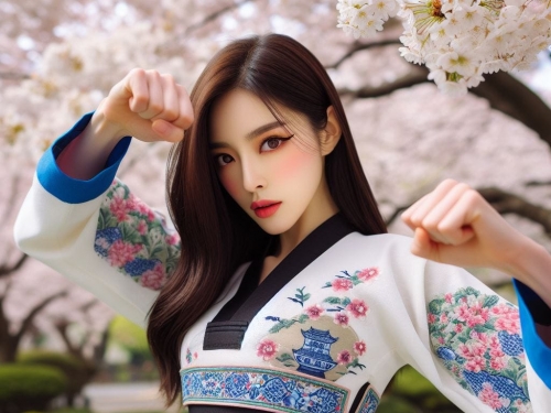 青花派．碰瓷流．練功